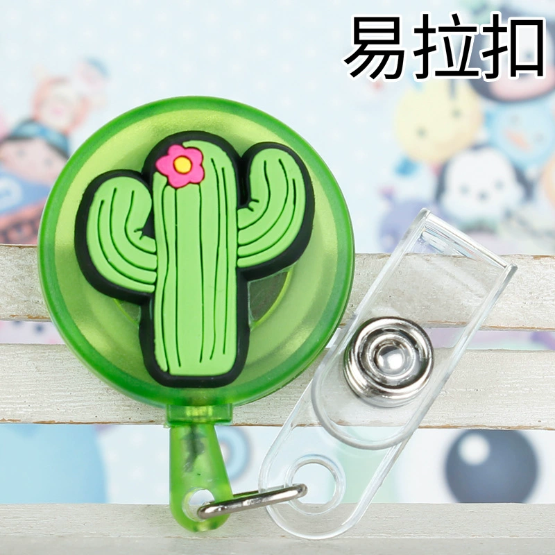 Cartoon cute work nurse uniform, card holder