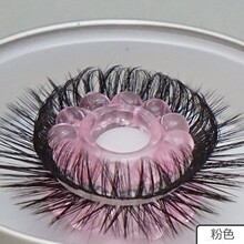 羊眼毛圈套马毛男士马尾硅胶圈天然夜光弹力不断毛新羊眼马毛圈