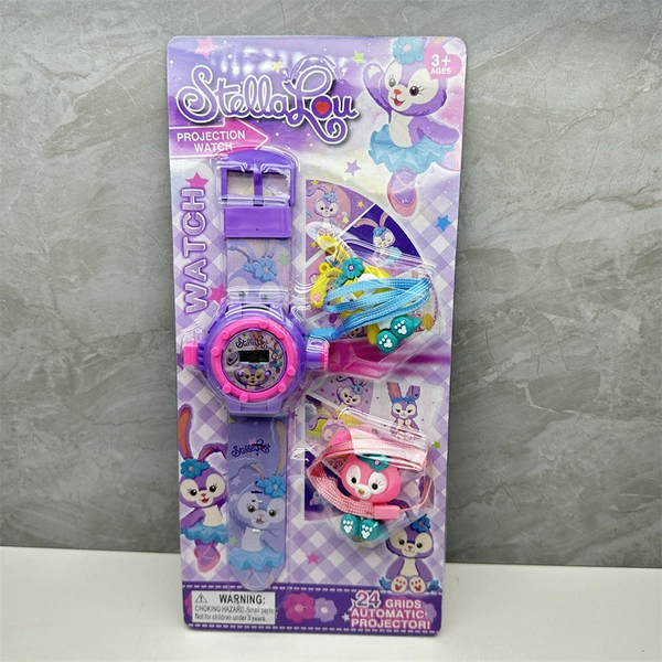 Long-eared Rabbit Projection Watch Doll Set