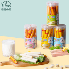 Fasimiyu original corn shrimp flavor cheese flavor deep sea fish intestines 10 pieces barreled casual snack fish intestines 150g