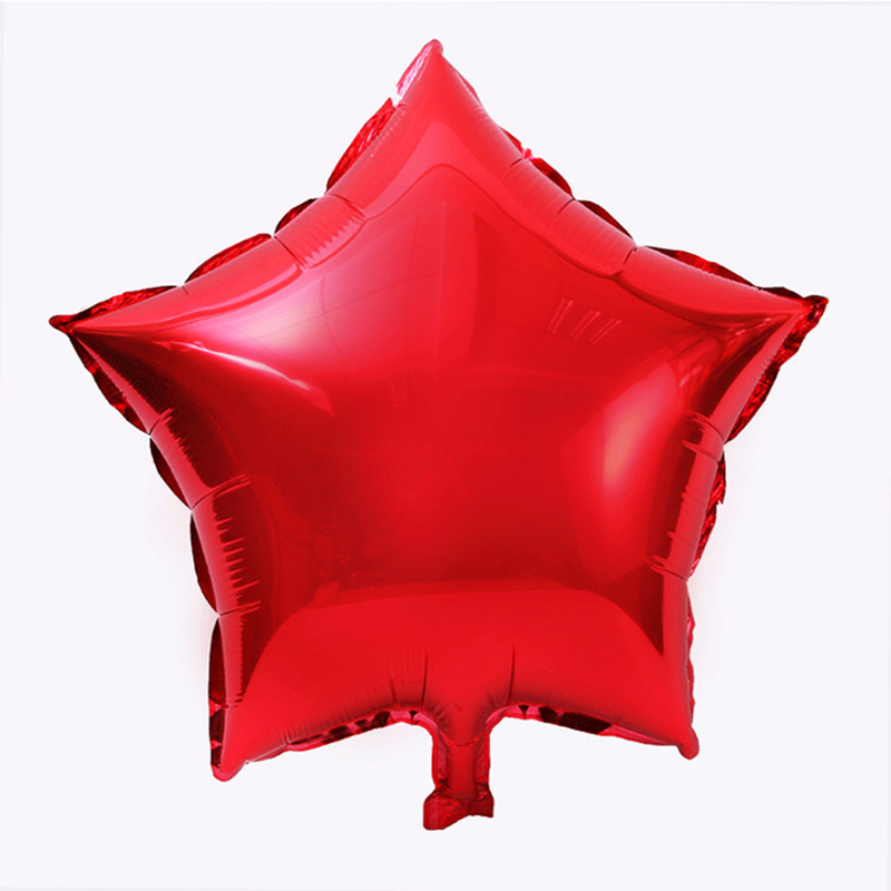18 pulgadas de rojo