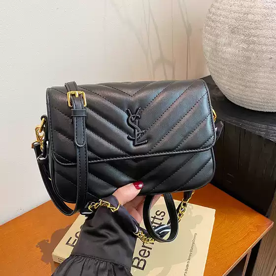 French Style Square Shoulder Bag for Women, New Arrival High-End Fashion Crossbody Bag, Trendy Designer Look Single Shoulder Bag