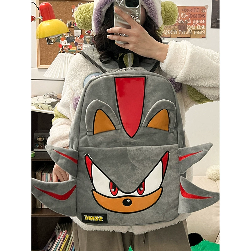 Backpack Sony cartoon capacious shoulder bag, travel and student backpack, multi-purpose