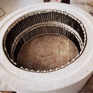 Electric Furnace Supply Fireproof Material Alumina High-Temperature Furnace Chamber Wholesale Ceramic Fiber High-Temperature Resistant Industrial Heating Equipment