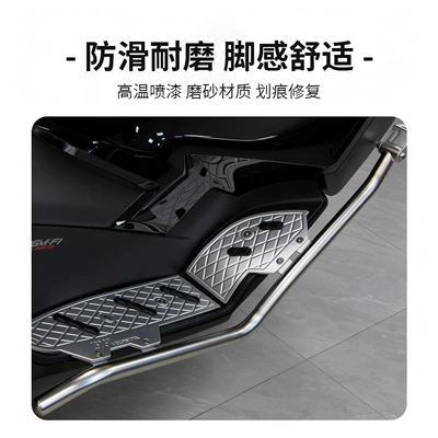 Footrests, Stainless Steel Guard Bars, Motorcycle bumper