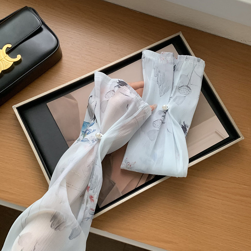 Nuevo súper hada conduciendo protector solar manga de hielo tubo recto suelto anti-ultravioleta estilo nacional manga de mano manga protector solar manga para exteriores