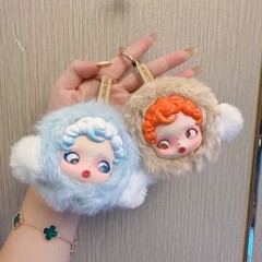 新しい小型 SP ビニールぬいぐるみ SKULLPANDA ソフトで丈夫なビニール展示会トレンディな装飾品ギフトハンギング