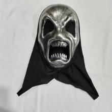 威尼斯舞会仿古贴布骷髅头鬼头面具万圣节搞怪表演派对鬼节面具