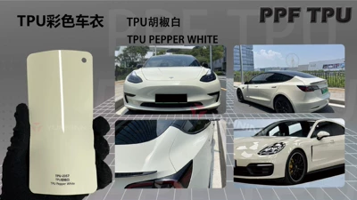 Tpu Color-Changing Film with Automotive Film - 15215m-5-years-warranty-tpu-pepper-white-water-sticker
