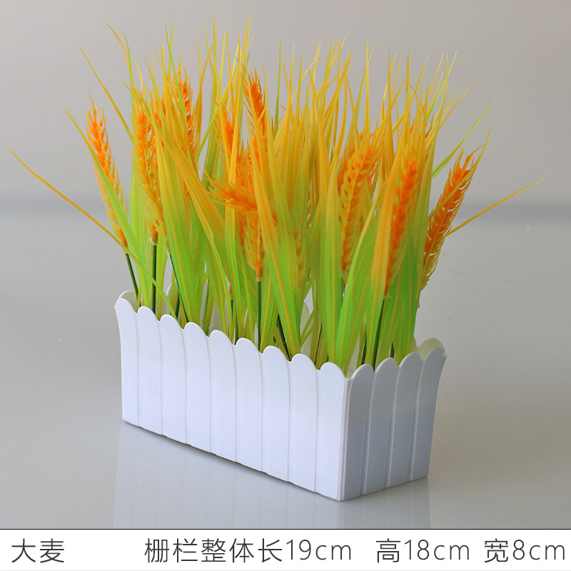 Flor artificial jardín de flores de plástico traje de valla de flores artificiales decoración de la ventana interior y exterior decoración floral decoración de la Mesa maceta flor