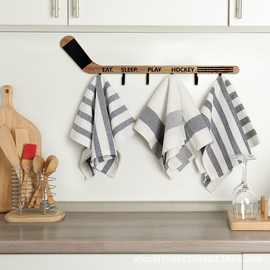 木质棒球棍壁挂式衣架入户门挂墙式衣帽钩玄关壁挂式钥匙收纳架