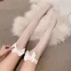 With bow, white