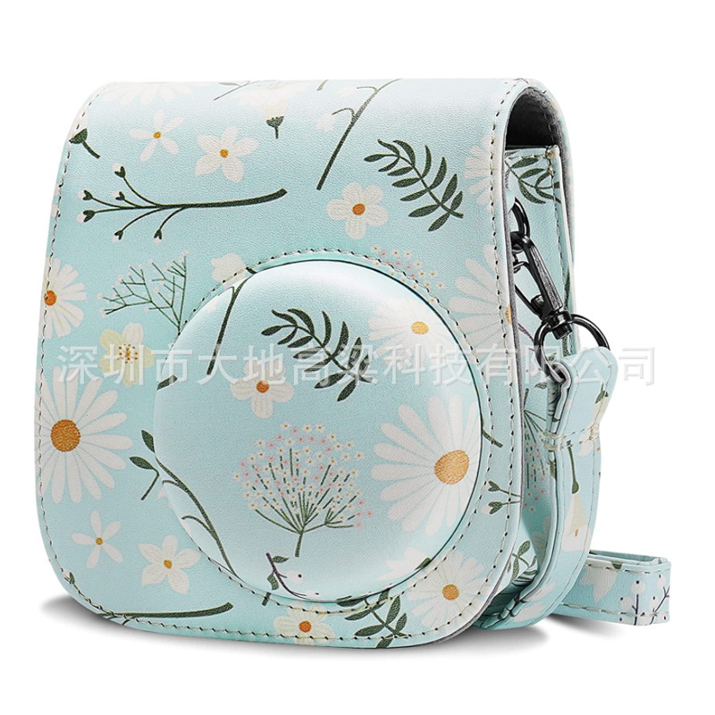 Polaroid Mini11/9/8 Camera Bag Instax Camera High Quality Pu Belt Shoulder Strap Protection Bag Daisy Bag