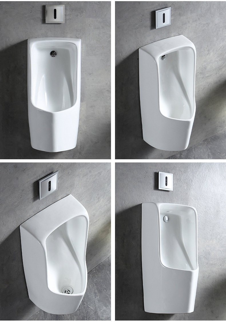 Engineering Urinal 904 Wall-mounted fully automatic sensor urinal, men's ceramic urinal, adult urinal undefined
