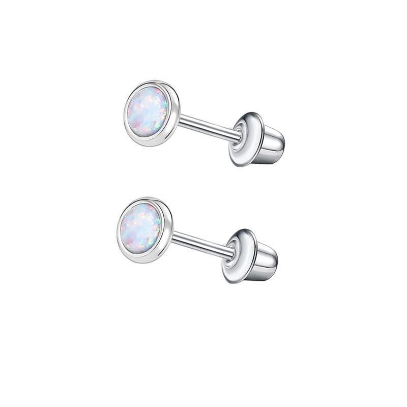 Stainless Steel Micro Inlaid Zircon Star Butterfly Ear Bone Nail Thread Fashion Ear Stud Earrings Set detail image 11