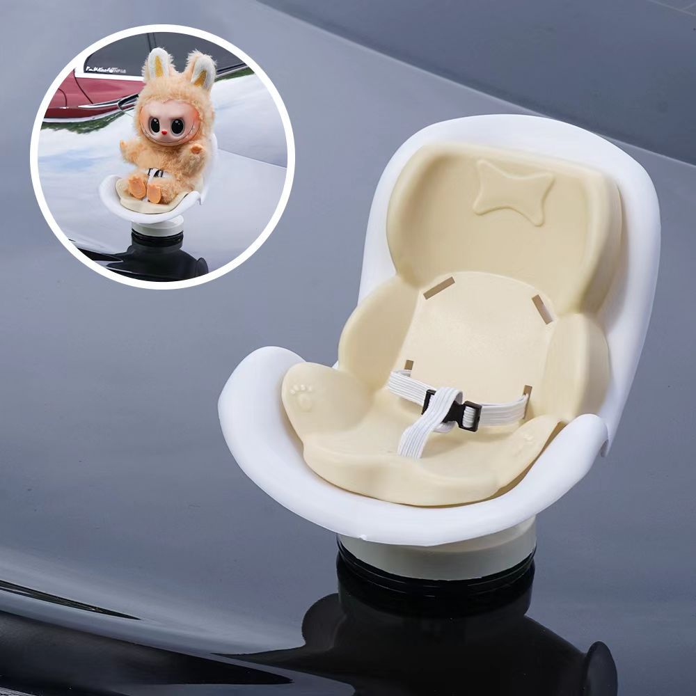 Doll Car Safety Seat Car Doll Air Vent Aromatherapy Clip Cartoon Car Interior Creative Car Decoration