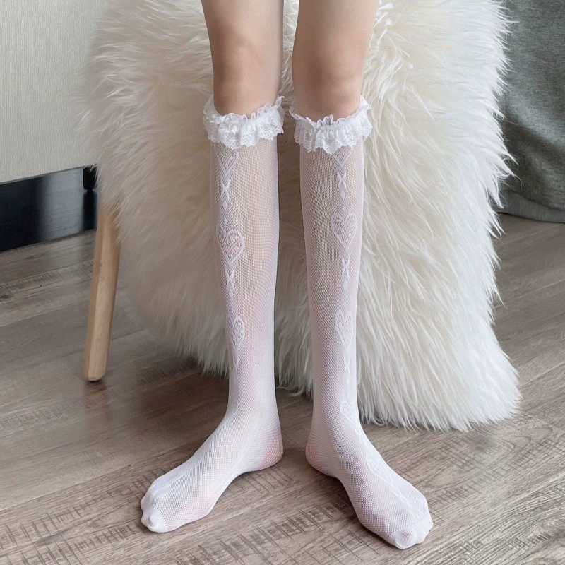 Поясные колготки-сеточка Sexy Fishnet Maxi выше колена, утягивающий эффект, европейский стиль (один размер)