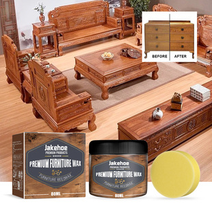 Jakehoe Furniture Cleaning Beeswax Wooden Floor Mahogany Scratch Care Polishing Brightening Maintenance Care Wax