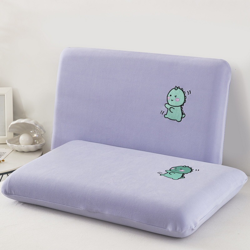 新しいかわいい速暖性ベルベット暖かい繊維家庭用寝具パン枕カバーコア学生寮枕カバー|undefined