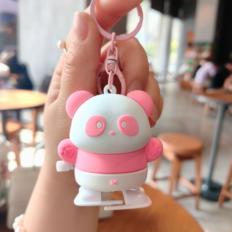 63g Weight Bag Pendant, Keychain Classification 1 Piece Quantity Casual, Daily Occasion Silica Gel Material Panda Pattern Unisex Gender Cute Style 1 Piece Cute Panda Silica Gel Unisex Bag Pendant Keychain 7