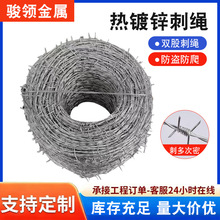 刺绳铁蒺藜围墙防爬刺防盗刺铁刺阳台钢丝镀锌刺绳牛羊刺绳铁丝网