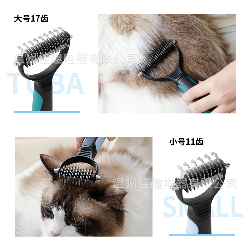 Mascotas transfronterizas peines para perros peines para perros peines para gatos belleza depilación gato peines para mascotas lotes