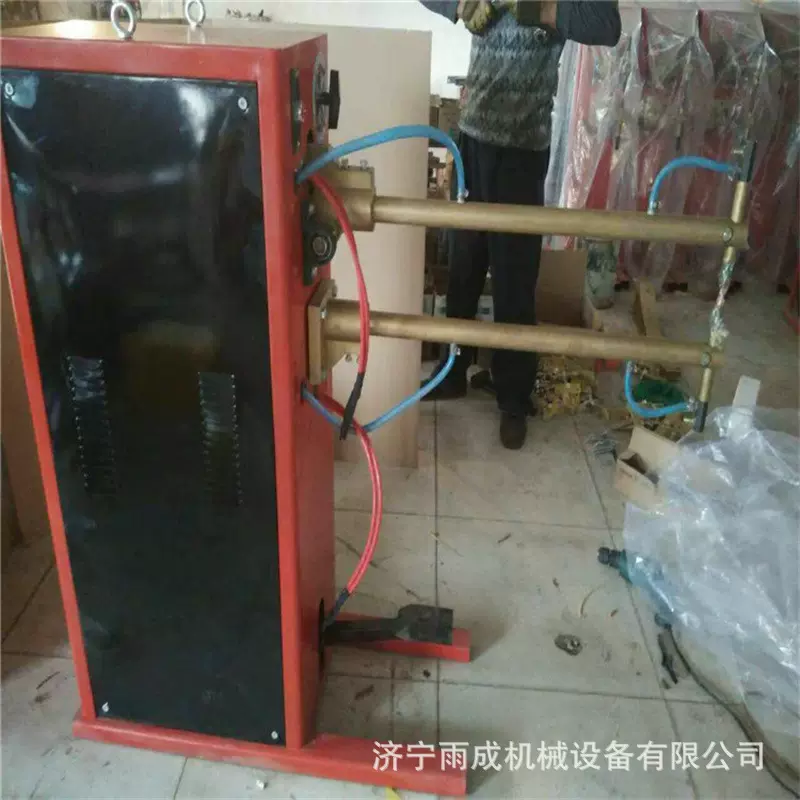 小型立式脚踏点焊机台式碰焊机对焊机不锈钢铁丝笼镀锌板焊接设备