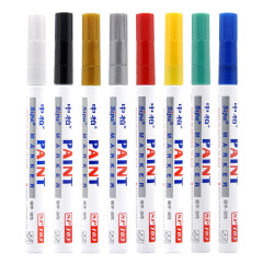 Zebra Paint Pen SP-103 Signature Marker Pen Advertising Touch-up Pen DIY White Oil-based Marker Pen Writing Pen
