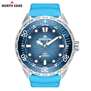 Men's watch solar-powered, quartz watches, waterproof case stainless steel, 300meter