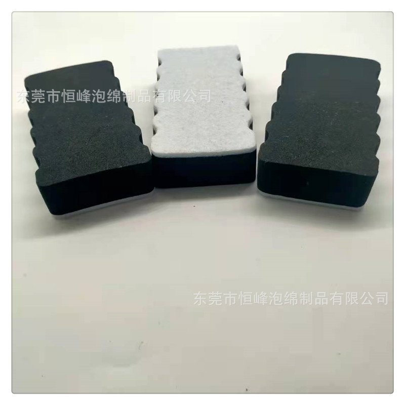 多规格彩色EVA汽车美容打蜡海绵擦子 eva复合毛毡布清洁海绵擦子