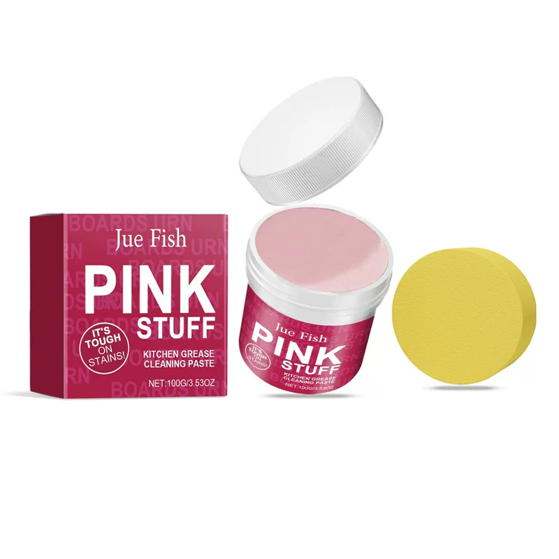 Удивительная чистящая паста The Pink Stuff для кухни, удаление жира