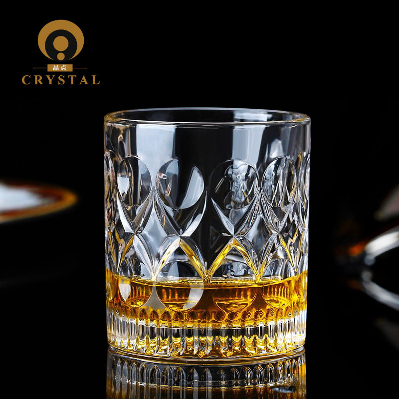 Vaso de vinos de Amazon suministro de vidrio de cristal creativo europeo Vaso de vinos de vinos de whisky de cerveza de bar