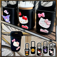 Xiaohongshu's same style cycling water cup cover kettle cup cover bicycle electric car baby stroller stroller kettle