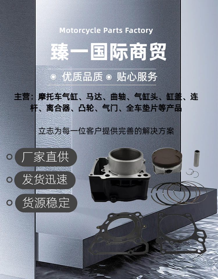 Cross-Border Applicable Parts for Cfmoto Cf250Nk/Cf250-A/250Sr Cylinder Assembly, Middle Cylinder Manufacturer, Automotive and Motorcycle Parts