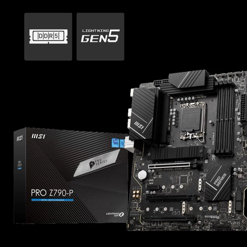 Совместимо с MSI PRO Z790-P DDR5 PRC материнская плата 12/13 поколения CPU Совместимо