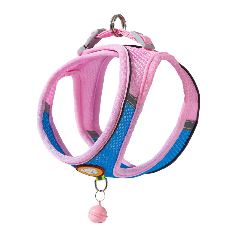 Chaleco tipo cuerda de tracción para perros, correa de pecho para cachorros Pomegranati, cadena para perros, cuerda de paseo para perros