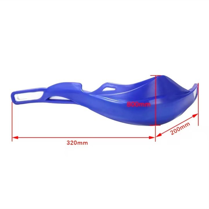 Manillar de aleación de aluminio general para motocicleta de carretera de playa para arco de protección contra caídas y protector de mano para viento modificado para protector de mano de envoltura completa