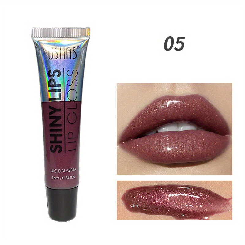 Brillo labial líquido USHAS, larga duración, antimanchas image 11