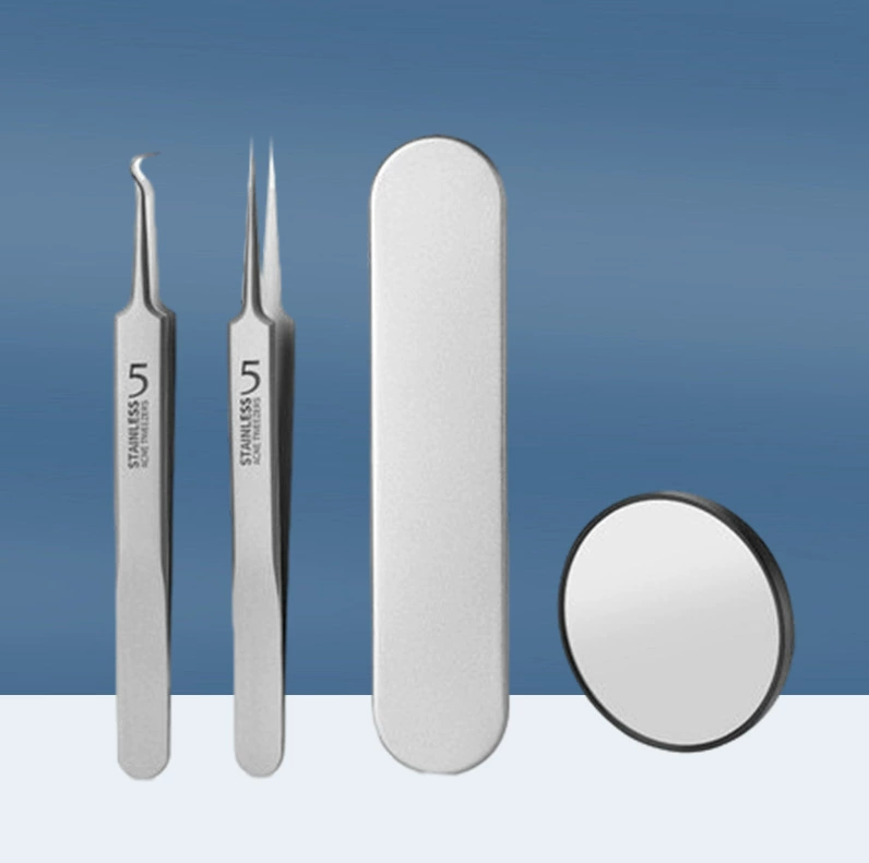 Stainless steel acne needle set to remove black head needle cells to remove acne and pick acne needle acne acupuncture tool Beauty tools