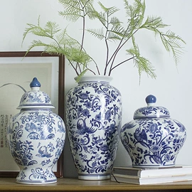 装饰花瓶;陶瓷工艺品;花盆装饰