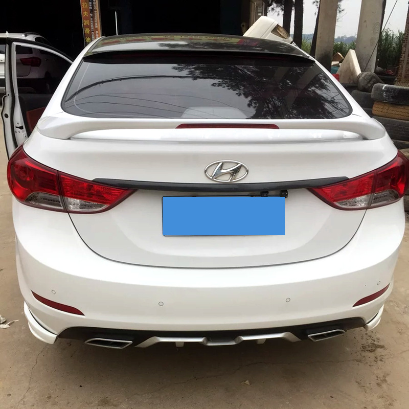 Suitable for 2012-2017 Hyundai Langdong Rear Wing Langdong Special Modified Painted Rear Wing with Light