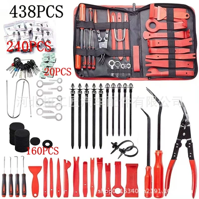 Digər kuzov və aksesuarlar removal pry tool set - 438pcs-nylon