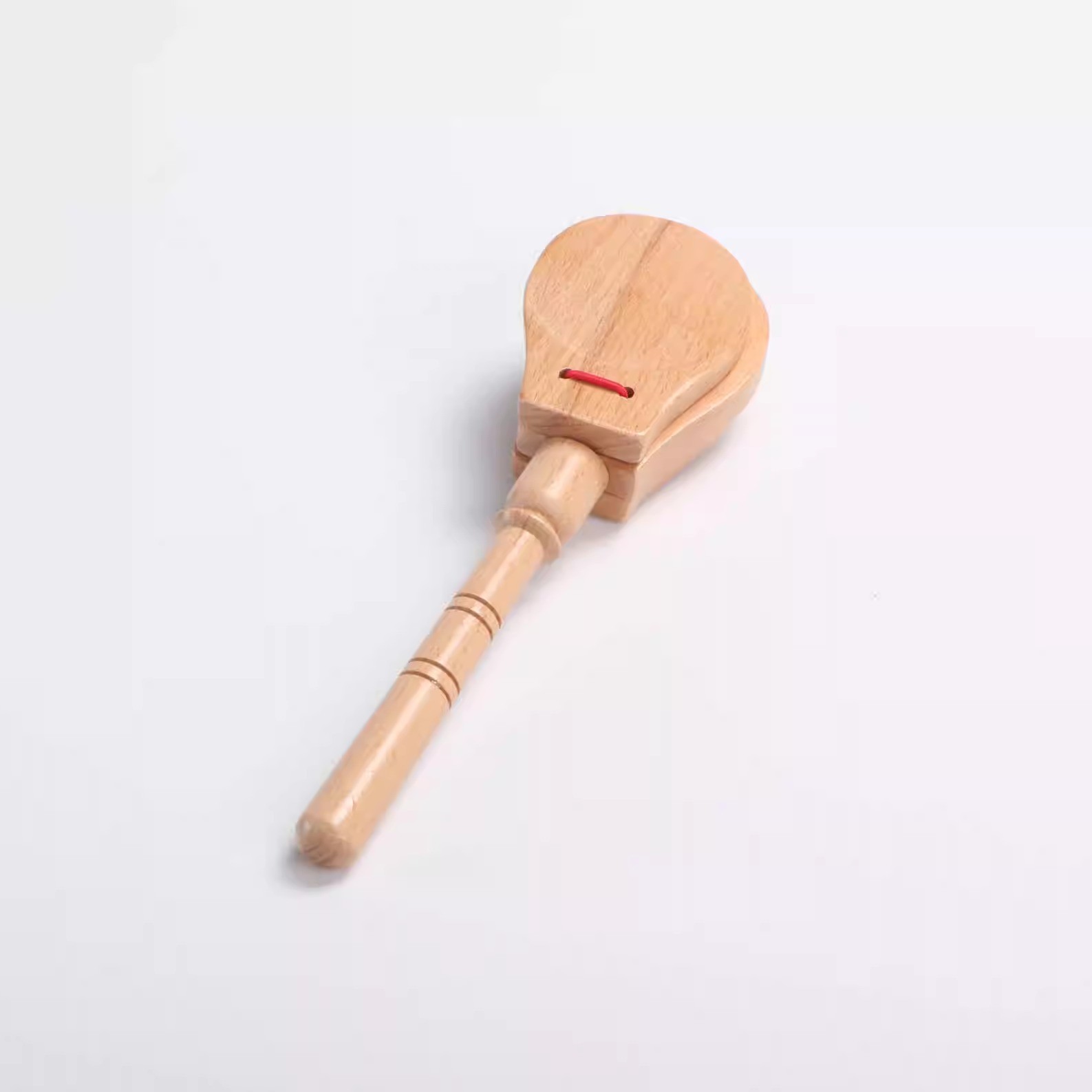 Dichi Small Castanets Wooden Educational Toy for Infants and Toddlers