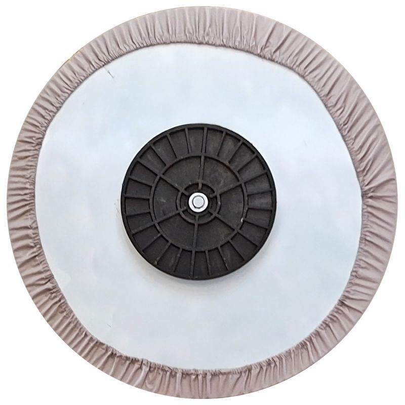 Mesa redonda color sólido impermeable a prueba de agua a prueba de aceite mesa redonda cubierta mesa de té almohadilla mesa