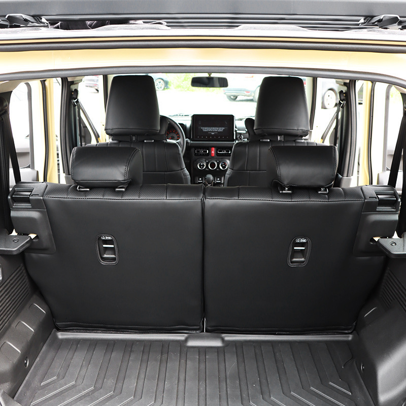 Suitable for 2023+ Suzuki Jimny 5-Door Special Car Leather Fully Surrounded Cushion Seat Cover Jc74 Jb74Xl
