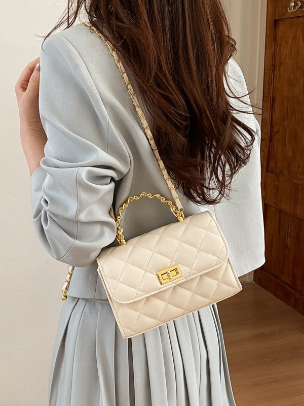 Bolso cuadrado de cadena de diamante de alta calidad para mujeres 2026 nuevo estilo de moda coreana bolso de hombro multigüedad bolso de mochila casual