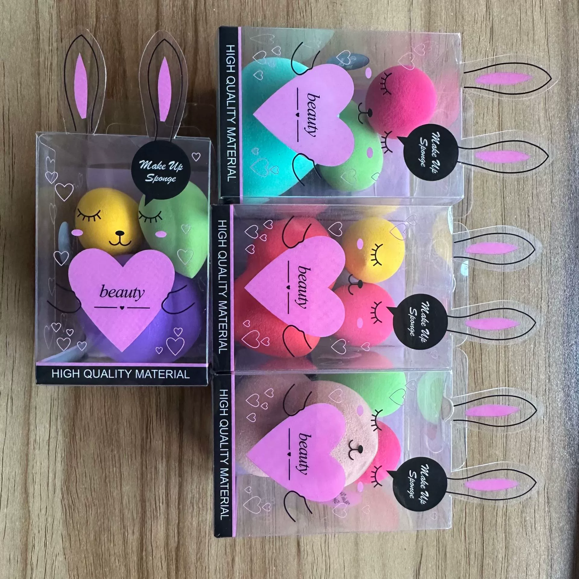 Makeup Sponge Set — Polyurethane Beauty Eggs, Dry & Wet Dual-Use, Mini & Medium Mix