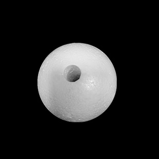 Hollow with hole foam ball perforated foam ball handmade DIY material solid with hole graffiti size filling