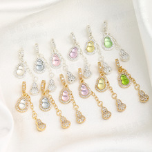 ��ɫ14k������ʯ���J�������ˮ��diy��朴������K�����Ʒ���