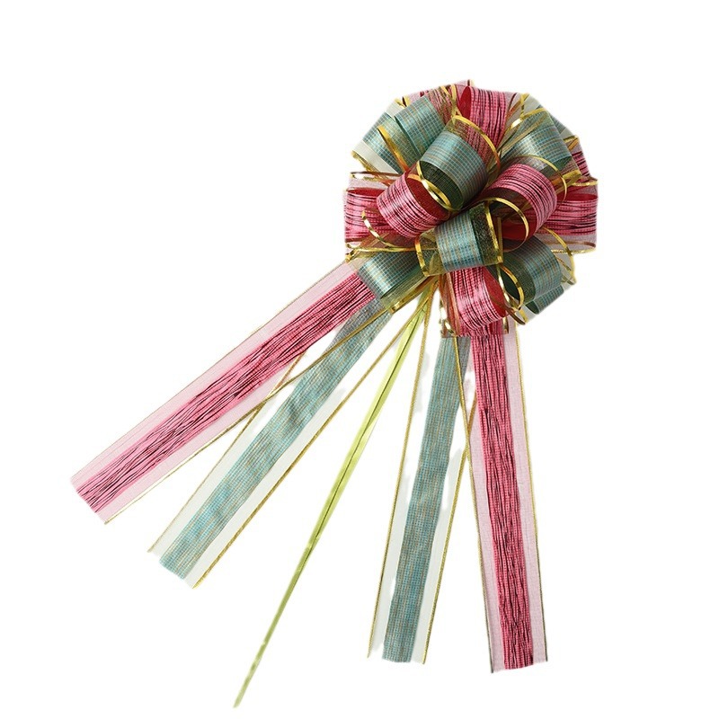 Nuevo transfronterizo de doble capa de doble color de corteza de árbol de tamaño grande flores de nieve de oro regalos de fiesta decoración de flores de dibujo